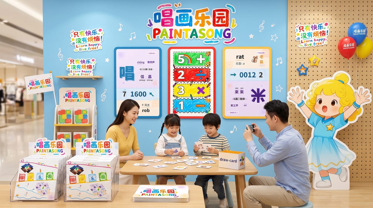 一副卡牌把准备成本降下来,孩子拿起来就能开始一局。