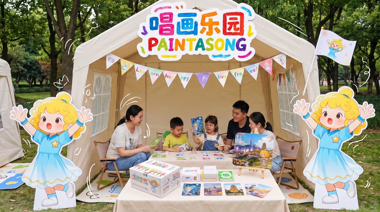 唱画乐园想给孩子的期待:愿意打开,愿意尝试,愿意再来一次。